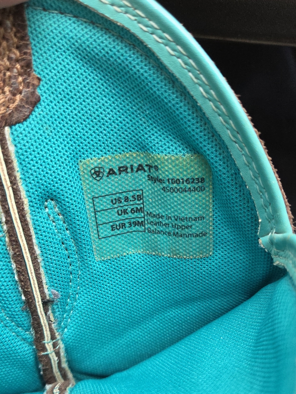 Ariat Fatbaby Western Boots Size 8.5 - Picture 6 of 7